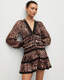 Zora Evita V-Neck Ruffled Mini Dress  large image number 3