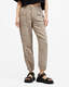 Val Linen Blend Cargo Trousers  large image number 2
