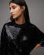 Juela Sequin Oversized Fit T-Shirt  large image number 3