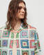 Tunis Crochet Print Relaxed Shirt  large image number 2