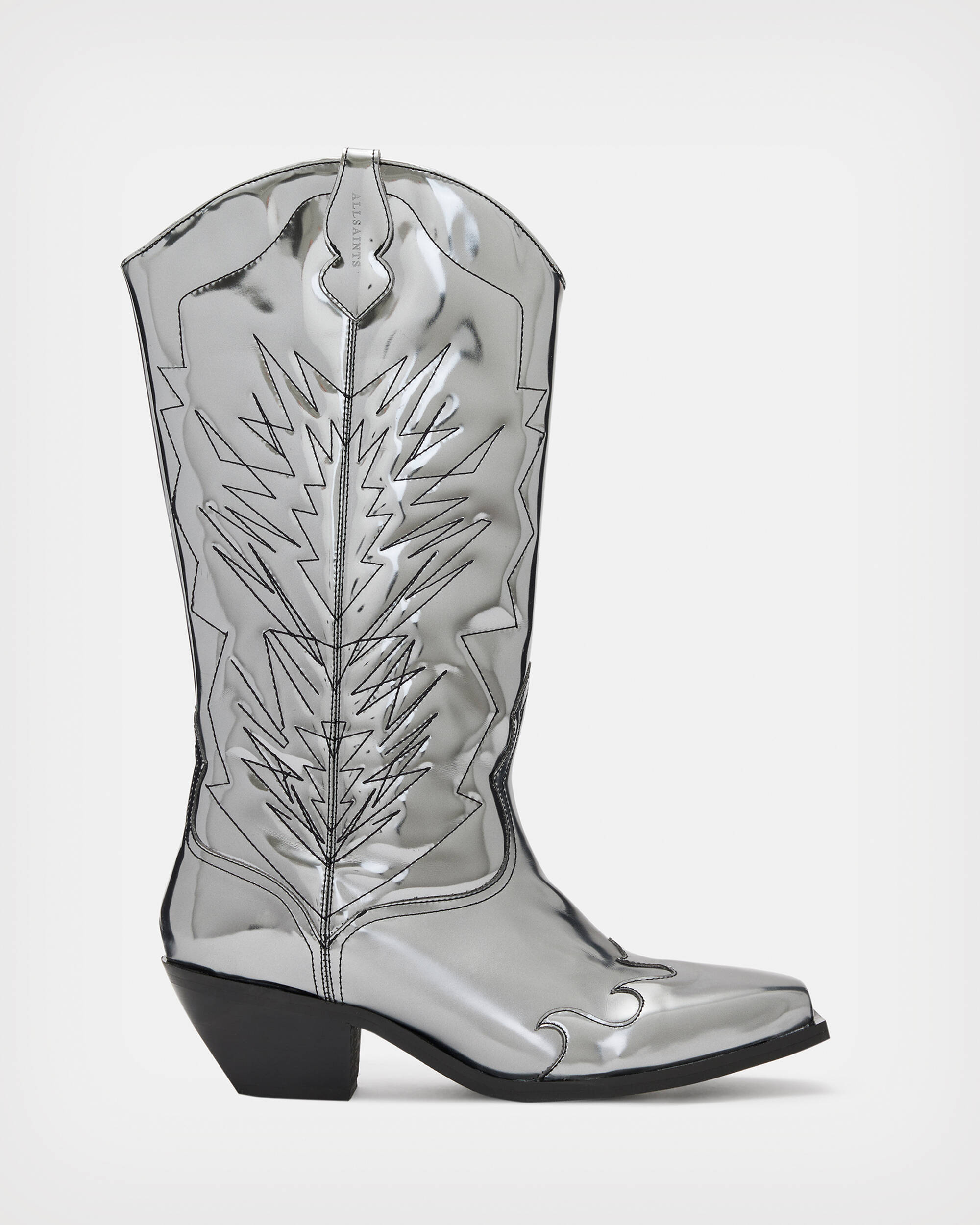 Kacey Metallic Leather Cowboy Boots  large image number 1