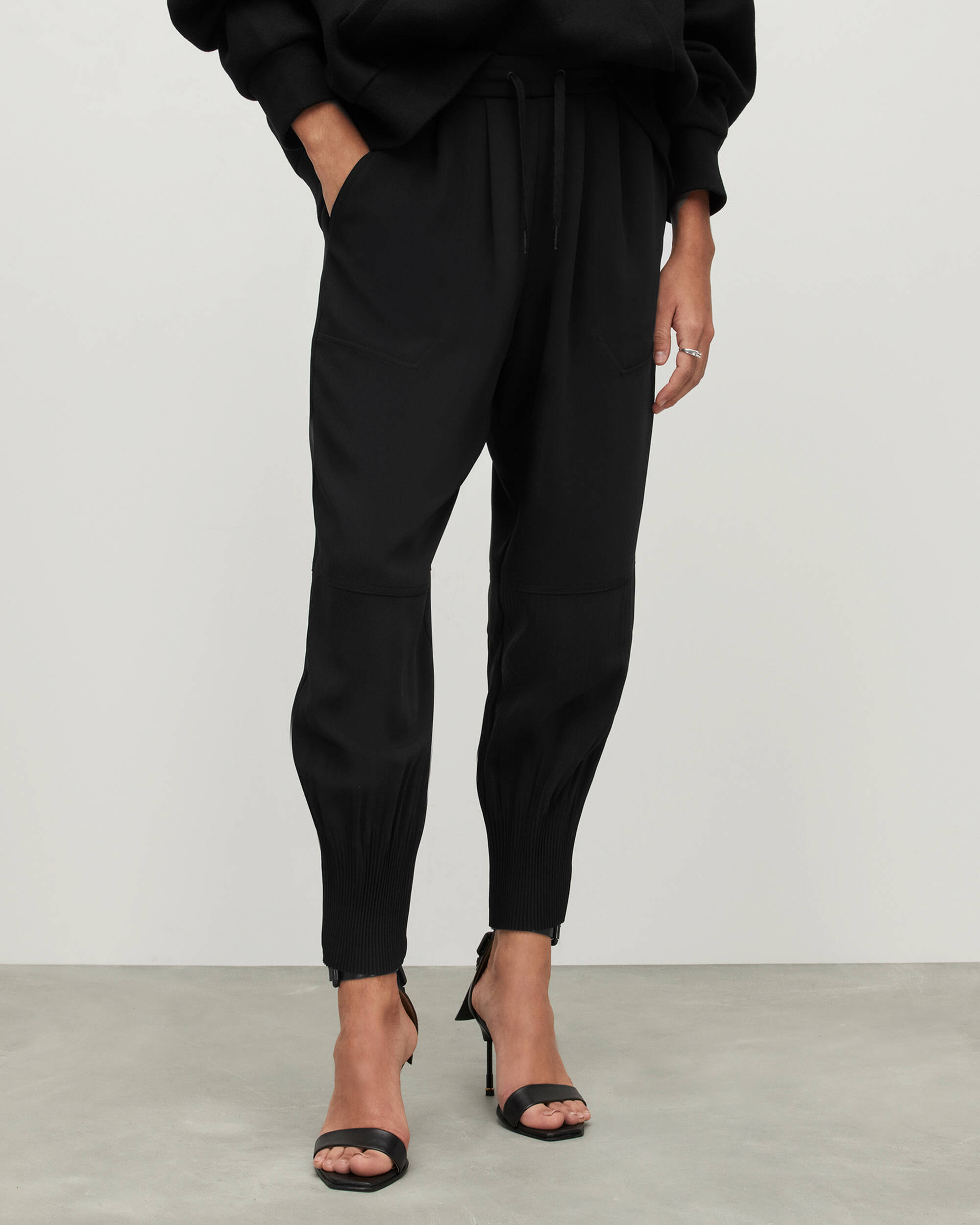 Saige High-Rise Tapered Trousers  large image number 2