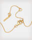 Cross Pendant Gold Vermeil Necklace  large image number 4