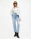 Edie High Rise Straight Denim Jeans  large image number 1