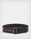 Maxie Leather Studded Wide Belt  large image number 5