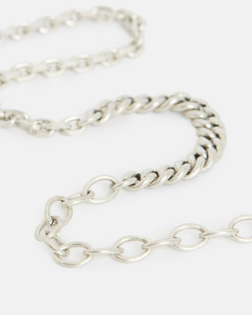 Cyrus Curb Chain Sterling Silver Necklace  large image number 3