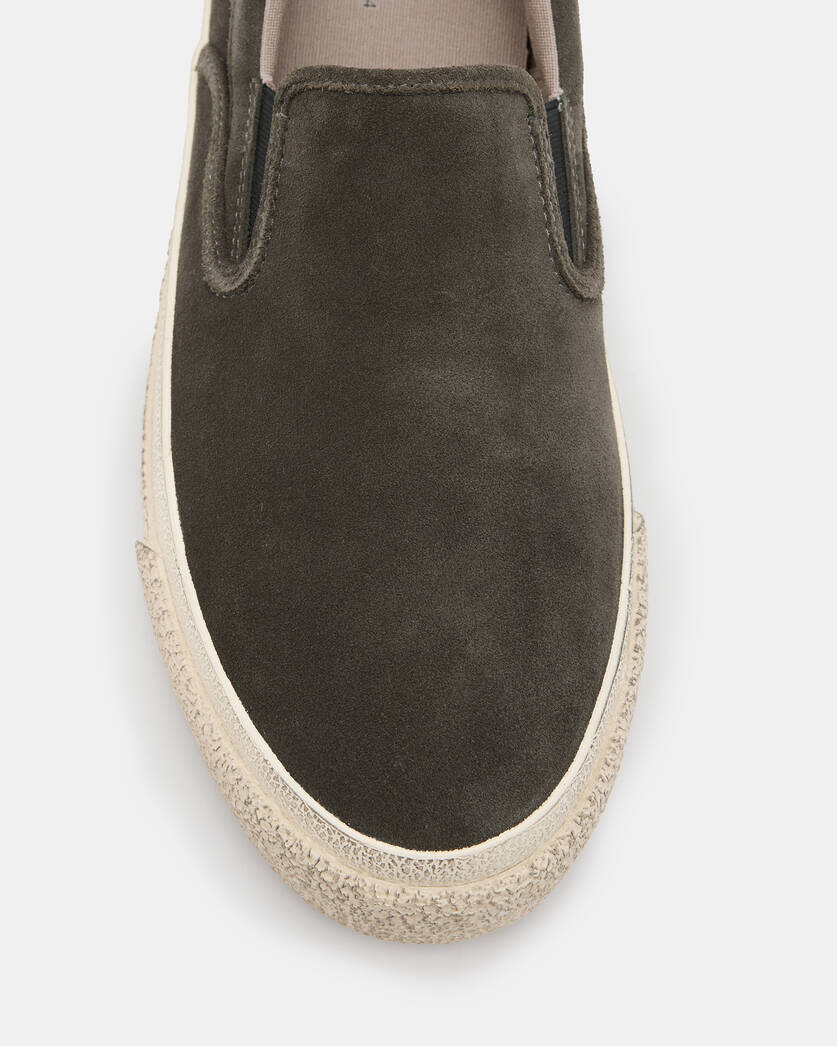 Navaho Suede Slip On Trainers  large image number 3