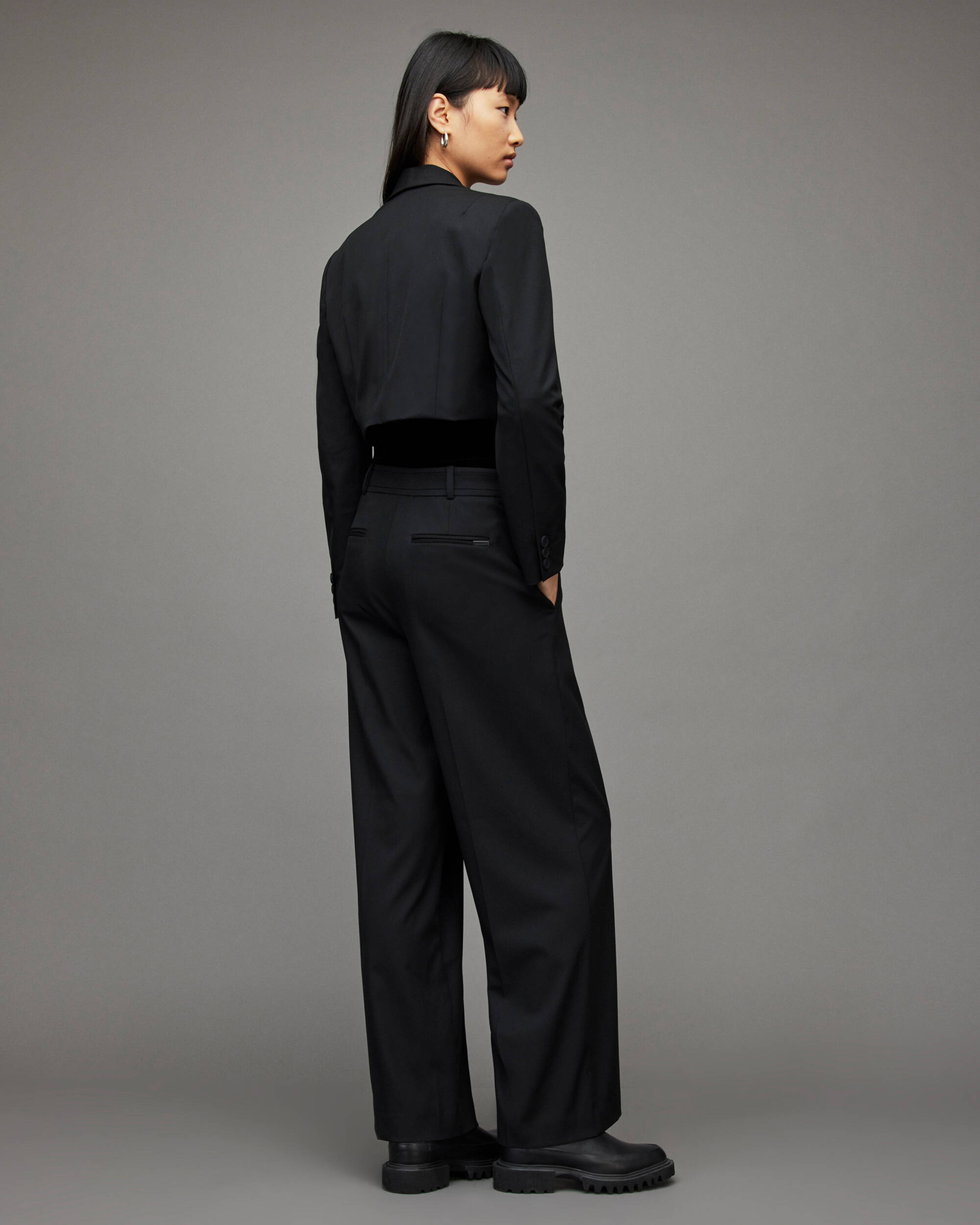 Seline Mid-Rise Relaxed Trousers  large image number 7