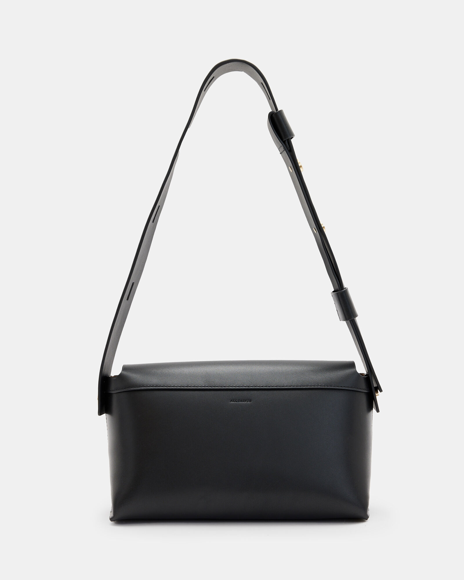 Celeste Leather Crossbody Bag Black | ALLSAINTS