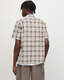 Serra Linen Blend Checked Relaxed Shirt  large image number 5