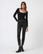 Ina Mid-Rise Leather Trousers  large image number 1