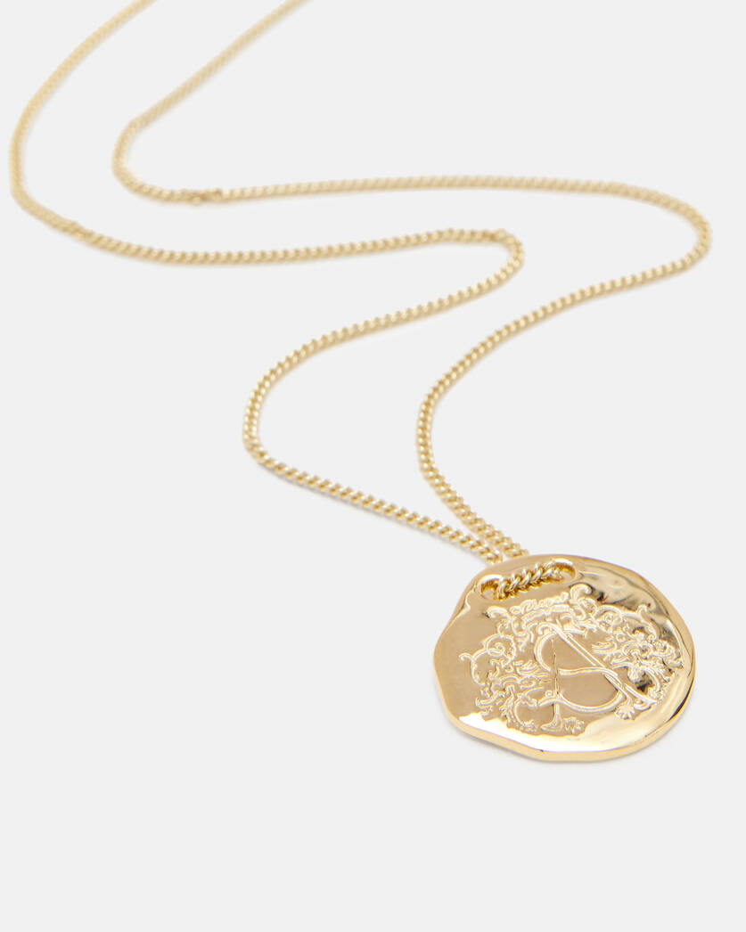 Helini Gold-Tone Crest Necklace  large image number 1