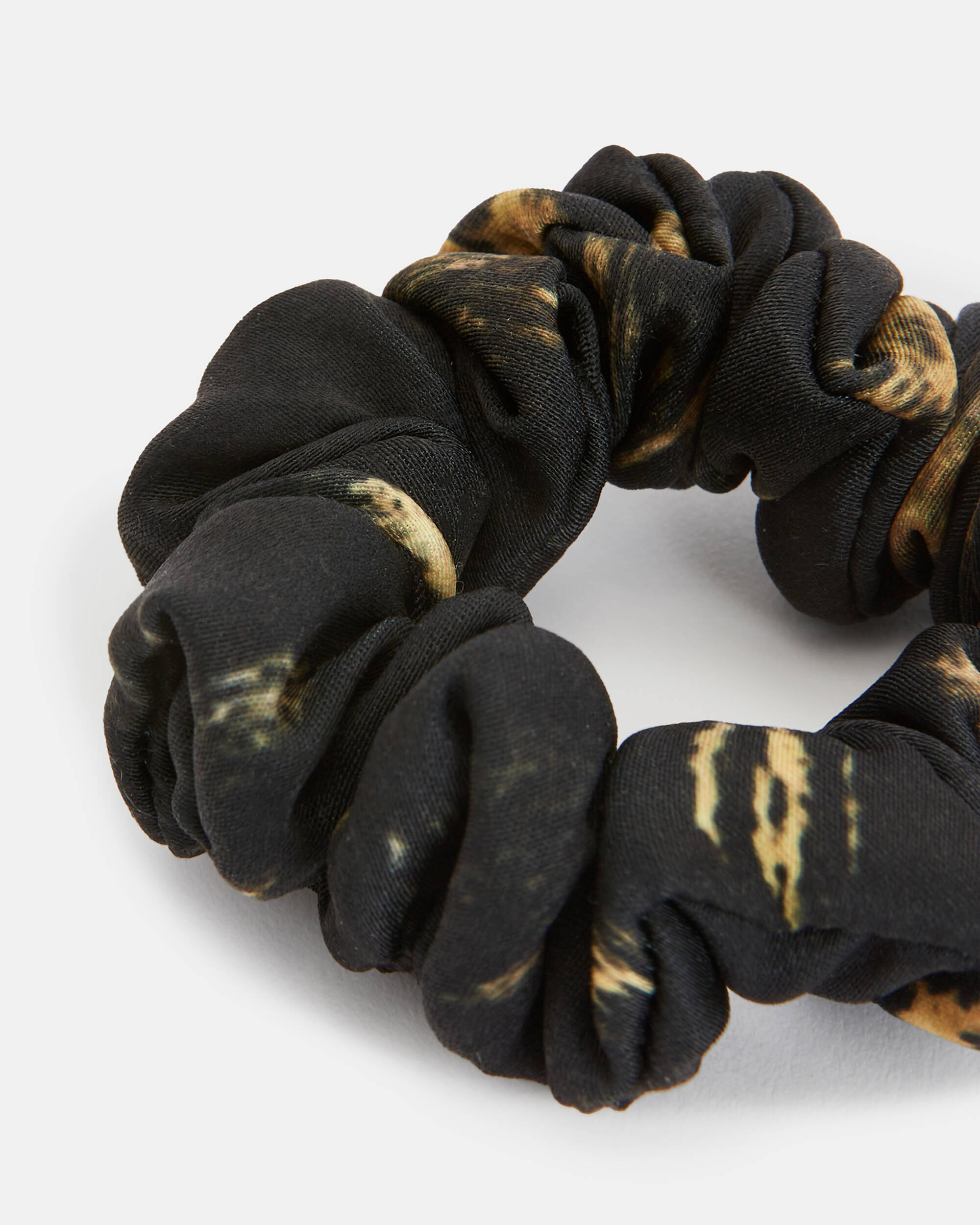 Ronnie Gold Print Mini Scrunchie  large image number 2