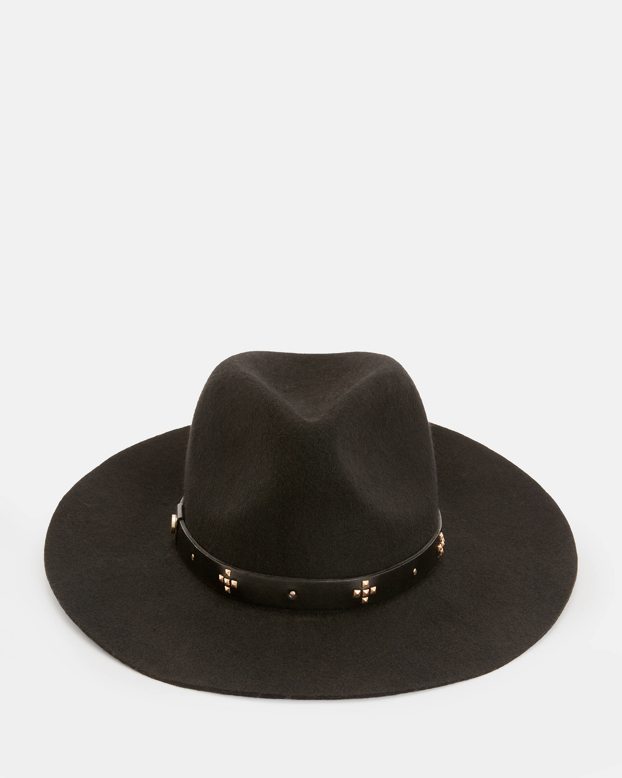 Nova Studded Leather Band Fedora Hat  large image number 5
