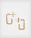 Dara Pave Gold-Tone Hoop Earrings  large image number 2