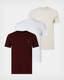 Brace Brushed Cotton 3 Pack T-Shirts  large image number 1