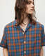Talaia Camp Collar Checked Relaxed Shirt  large image number 6