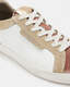 Sheer Leather Low Top Trainers  large image number 2