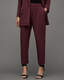 Aleida Mid-Rise Tapered Leg Tri Trousers  large image number 2