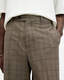 Hobart Checked Straight Fit Trousers  large image number 3