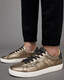Sheer Leather Shimmer Trainers  large image number 2