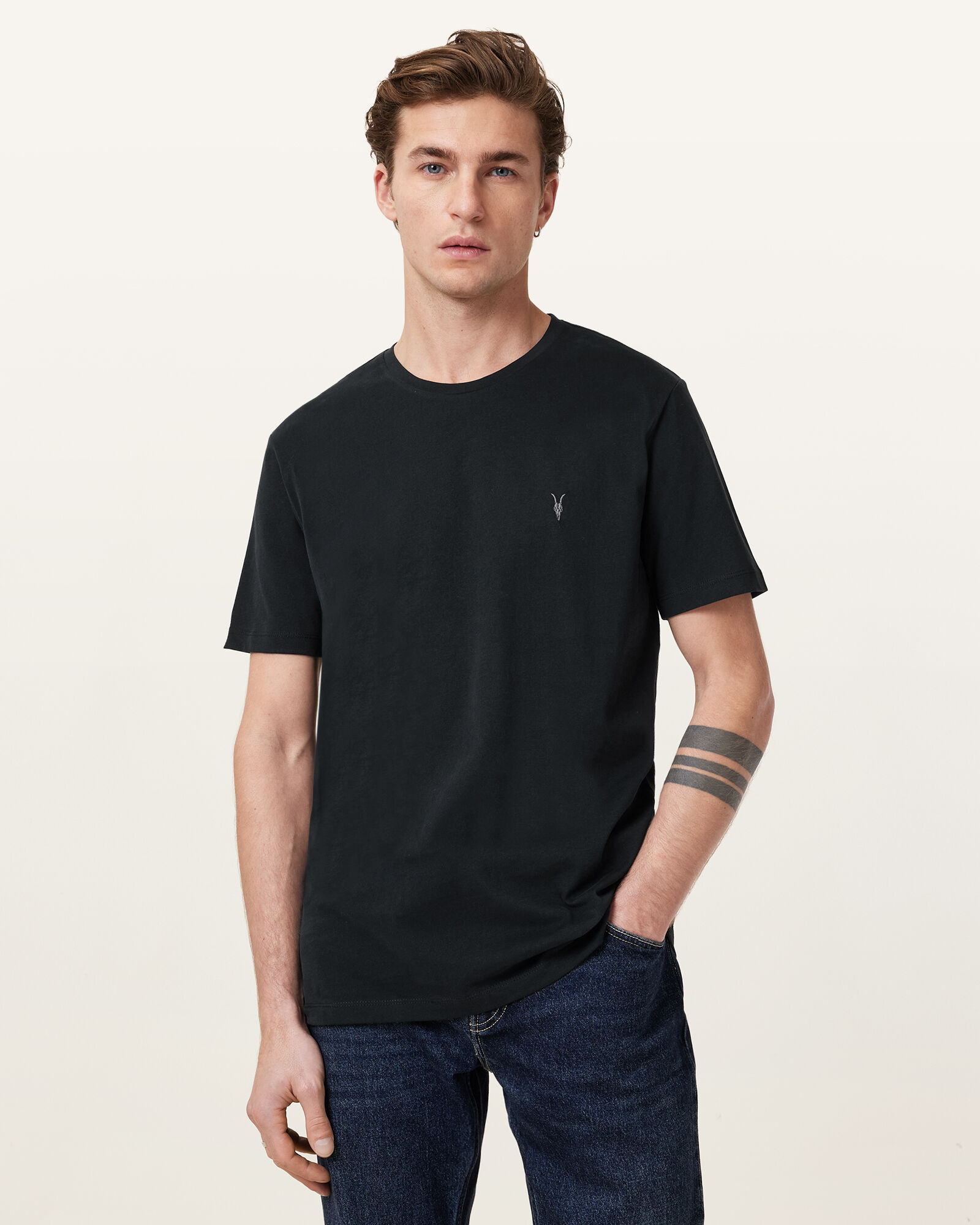 brushed cotton t shirt