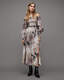 Lary Dionne Silk Linen Blend Maxi Dress  large image number 3