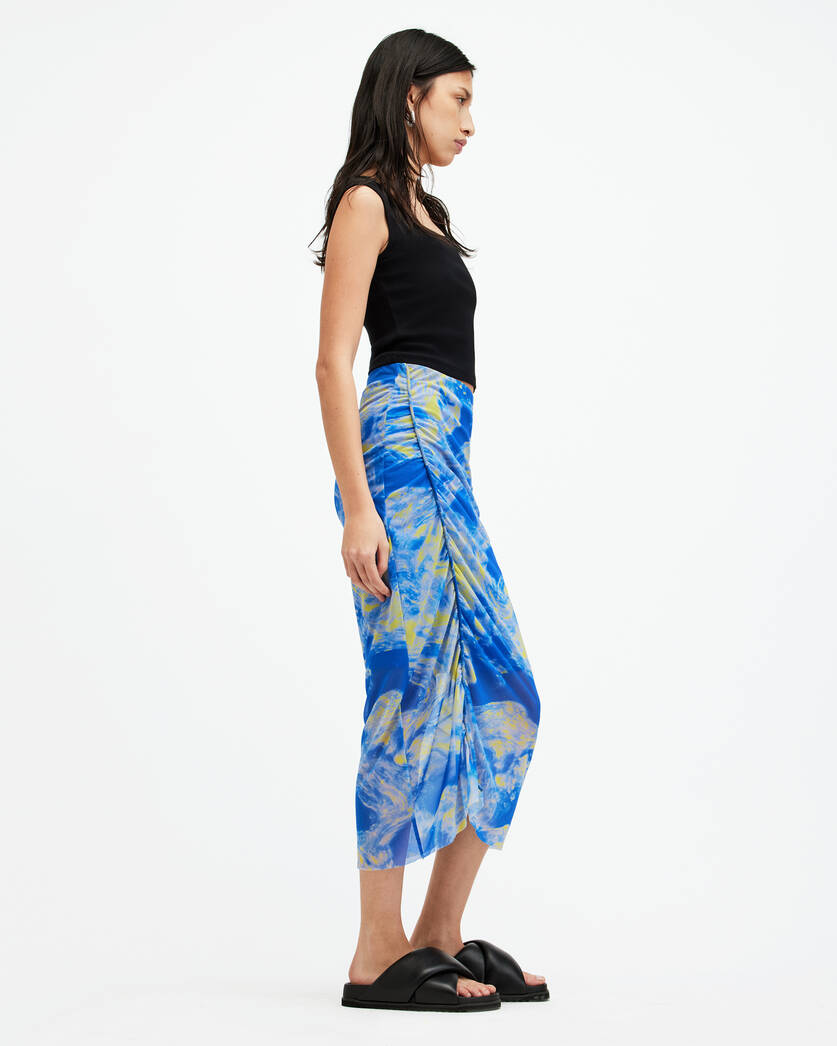 Nora Inspiral Mesh Midi Skirt  large image number 5