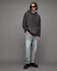 Redact Embroidered Logo Relaxed Hoodie  large image number 3