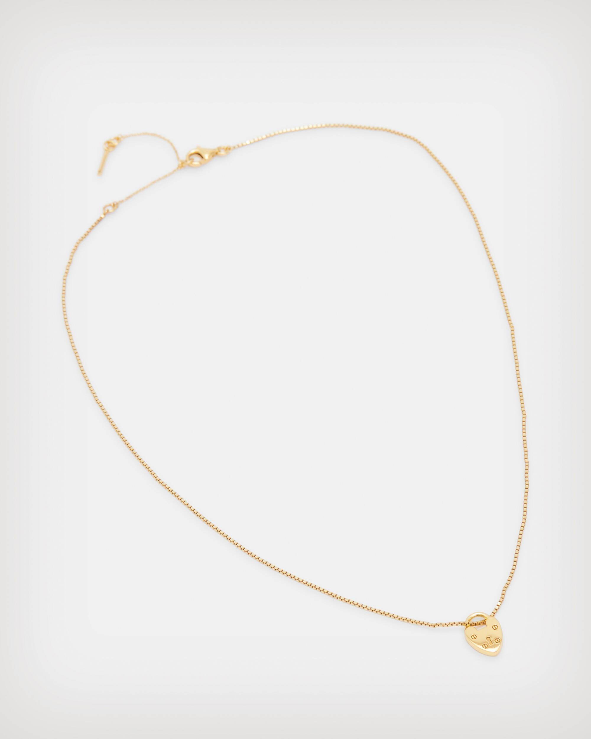 Heartlock Pendant Gold Vermeil Necklace  large image number 5