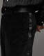 Lyra Satin Trim Velvet Slim Fit Trousers  large image number 3