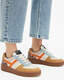 Vix Low Top Round Toe Leather Sneakers  large image number 2
