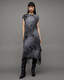 Gian Dionne Floral Asymmetric Maxi Dress  large image number 3
