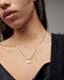 Heartlock Pendant Gold Vermeil Necklace  large image number 1