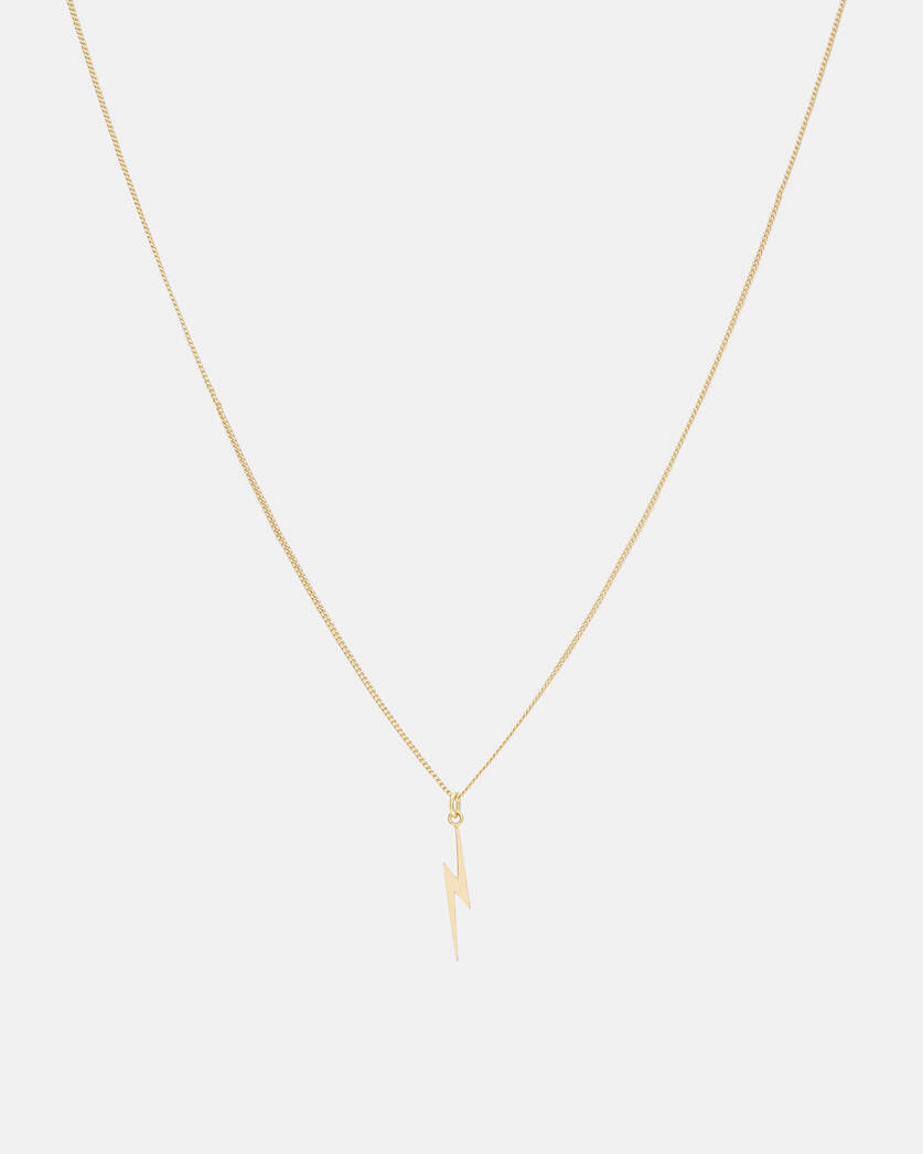 Bolt Gold-Tone Pendant Necklace  large image number 3