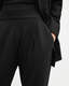 Aleida Mid-Rise Tapered Jersey Trousers  large image number 3