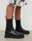 Amber Leather Crocodile Boots  large image number 2