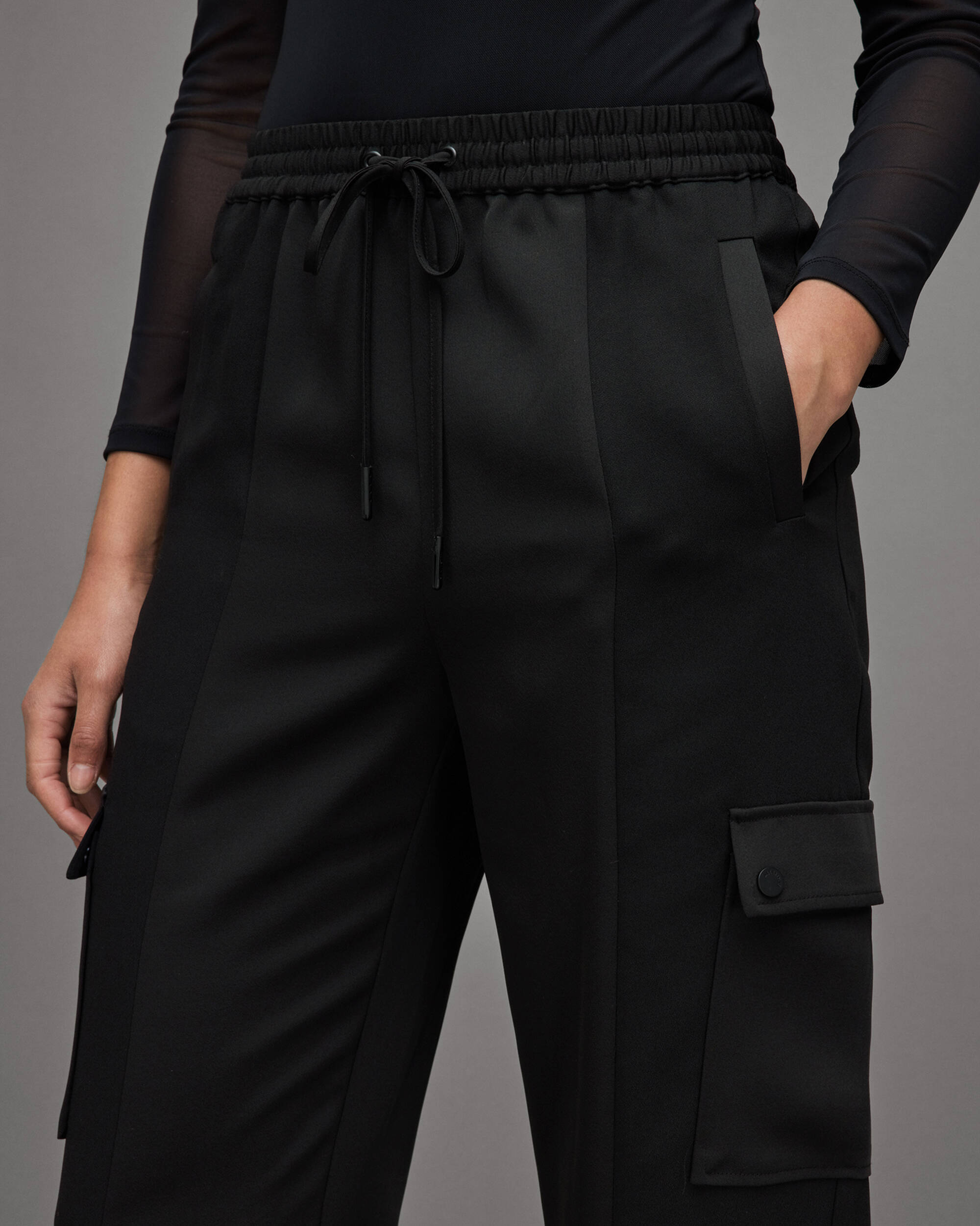 Maddie High-Rise Cargo Trousers  large image number 3