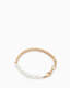 Edie Pearl Bead Box Chain Bracelet  large image number 1