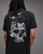 Relics Retro Skull Print Crew T-Shirt  large image number 1