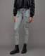 Duran Mid-Rise Skinny Cargo Denim Jeans  large image number 2