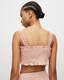 Alex Smock Embroidery Super Cropped Top  large image number 4