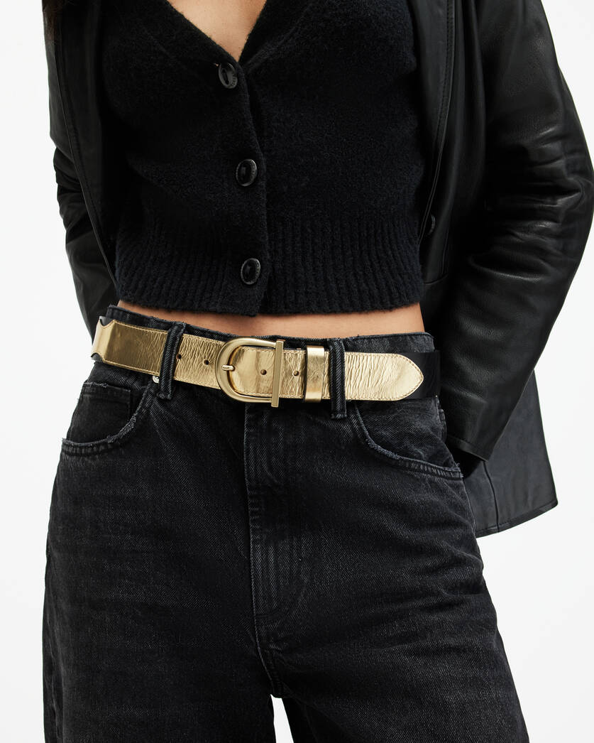 Briony Mixed Leather Western Belt  large image number 2