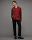 Duane Checked Long Sleeve Relaxed Shirt  large image number 4