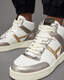Pro Metallic High Top Trainers  large image number 4