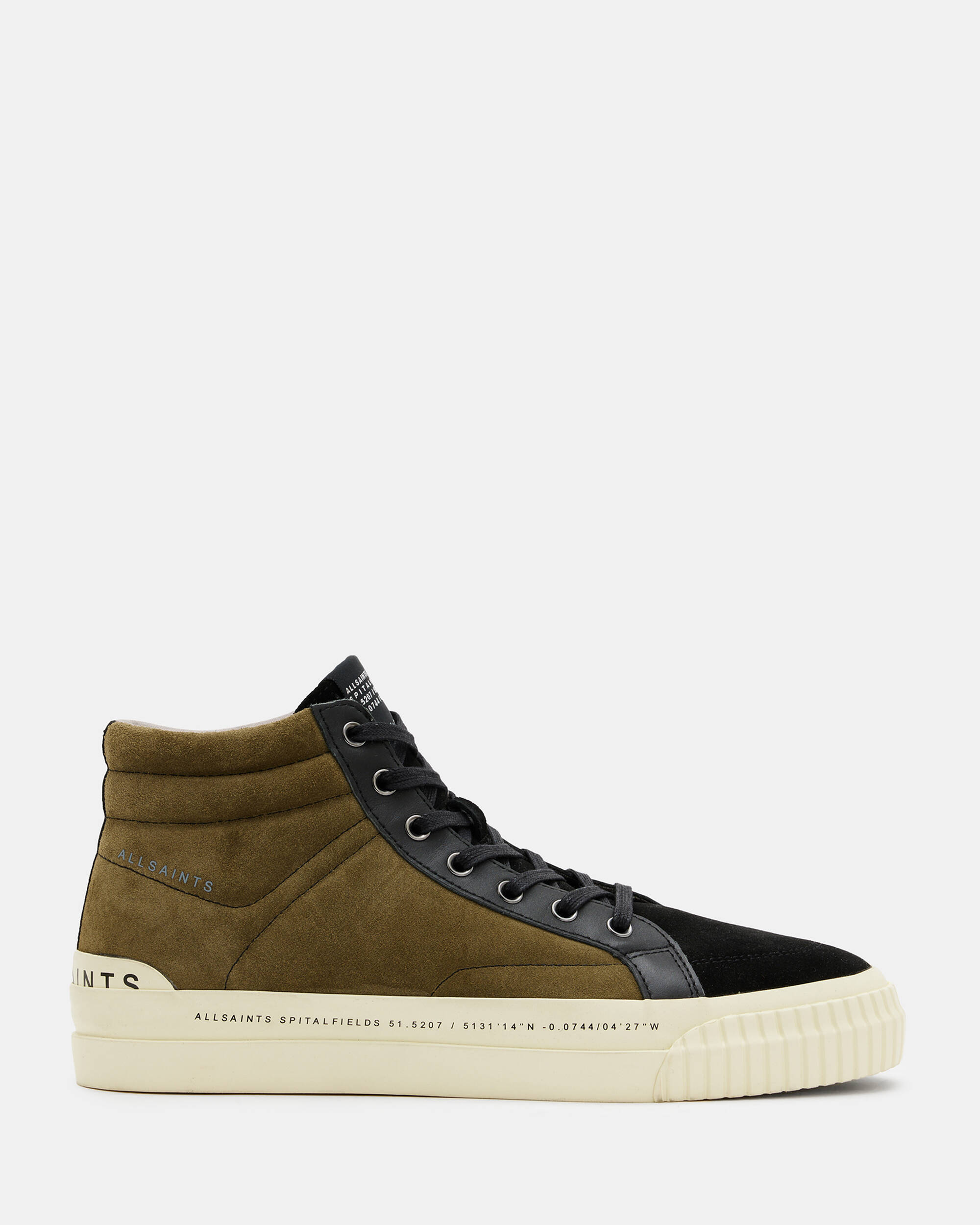 Maverick Leather High Top Trainers