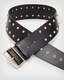 Maxie Leather Studded Wide Belt  large image number 4