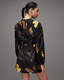 Jemima Silk Blend Aretha Wrap Mini Dress  large image number 6