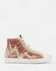 Tundy Bolt Leather High Top Trainers  large image number 1