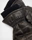 Andra Leather Puffer Mittens  large image number 2